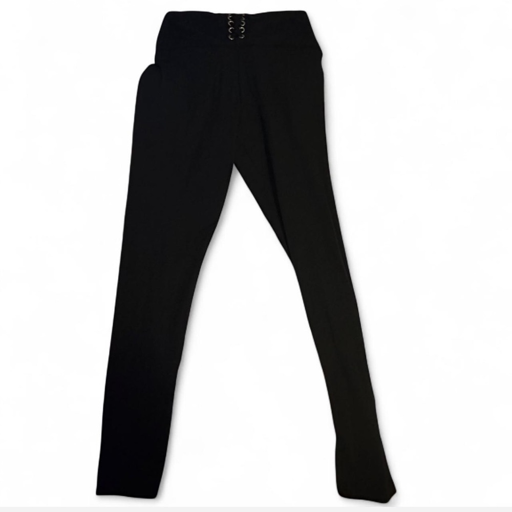 Black High-Waisted Leggings